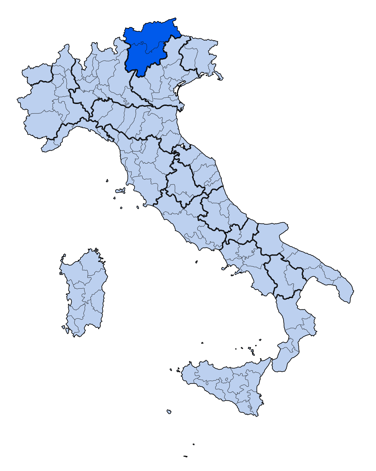 Hidrostal - Italienkarte